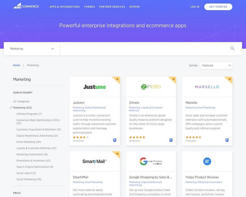 Ecommerce Apps Marketplace