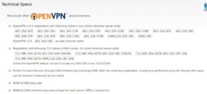 AirVPN其他一些加密級別